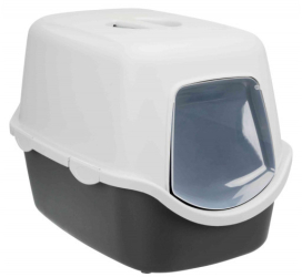 Trixie Litiera cu Acoperis Vico 40x40x56 cm Gri 40271 
