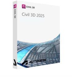 Autodesk Civil 3D 2025 Student 1 An Subscriptie Windows 
