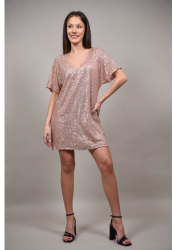 ROCHIE SCURTA DE OCAZIE CU PAIETE BELLARE S-M Aramiu 