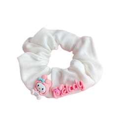Elastic par My Melody din material textil seria Sanrio culoare alba 