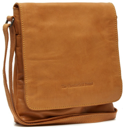 Geanta unisex din piele naturala The Chesterfield Brand Duncan Galben ocru 