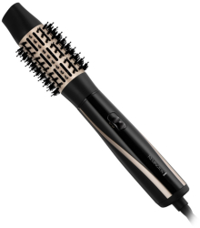 Perie pentru uscare si coafare Remington Blow Dry and Style AS7700 1200W Acoperire ceramica Cool Shot 6 atasamente Negru/Bej 