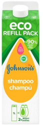 Rezerva sampon pentru bebelusi   Johnsons Eco Refill Pack Baby 1000 ml 