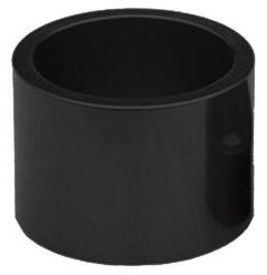 Distantier RMS din aluminiu culoare negru 1-1/8 H-20mm
