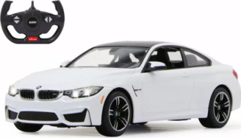 Masina RC cu telecomanda BMW M4 Coupe / Lungime 33 cm / Scara 1 14 / 2.4Ghz / Lumina LED fata/spate / 6+ 