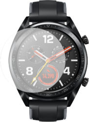 Set 2 folii de protectie din sticla securizata pentru smartwatch 2.5D 9H compatibile cu Huawei GT 