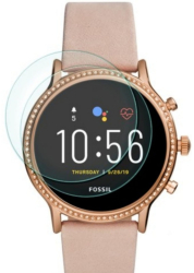 Set 2 folii de protectie din sticla securizata pentru smartwatch 2.5D 9H compatibile cu Julianna Hr Gen 5 
