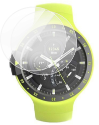 Set 2 folii de protectie din sticla securizata pentru smartwatch 2.5D 9H compatibile cu TicWatch S 