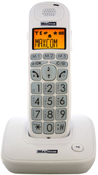 Telefon digital fără fir MaxCom Office MC6800 Alb