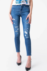 Blugi skinny dama guess W2RA46 Albastru W32-L29 US 