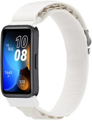 Curea Alpine Loop pentru smartwatch textil nylon ajustabila compatibila cu Huawei Honor Band 8 band 9 Starlight 