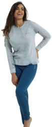 Pijama dama Lotto LP5094 Gri XL INTL 