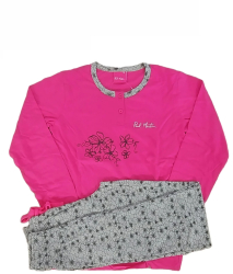Pijamale dama maneci lungi Paul Martin PPJ53064S Fucsia S INTL 