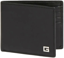 Portofel de piele Guess SMZURI-LEA27 Negru 11 x 8 5 x 1 5 cm 