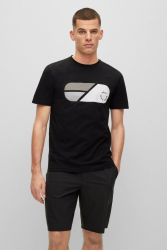 Tricou Barbati Hugo Boss 50488797 Negru S INTL 