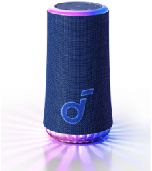 Boxa portabila wireless Anker SoundCore Glow 30W Autonomie 18H Sunet 360° IP67 Albastru 
