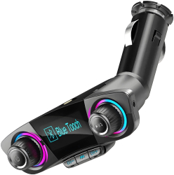 Adaptor Auto Bluetooth 5.0/Modulator Fm Incarcare Rapida 2 Porturi 