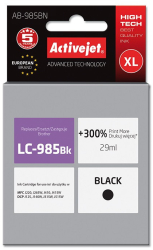 Cartus compatibil lc 985bk xl black pentru brother premium activejet garantie 5 ani 