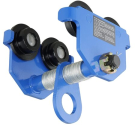 Carucior pentru palan Capacitate 2 tone latime lucru 635-177.8 mm 