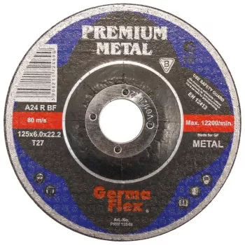 Disc polizat metal 125x6 mm Premium Metal Germa Flex 