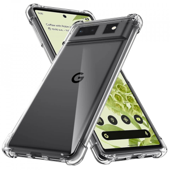 Husa pentru Google Pixel 6 - Techsuit Shockproof Clear Silicone - Clear 
