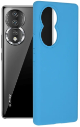 Husa pentru Honor 80 - Techsuit Soft Edge Silicone - Denim Blue 
