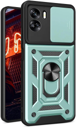 Husa pentru Honor 90 Lite - Techsuit CamShield Series - Green 
