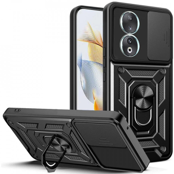 Husa pentru Honor 90 - Techsuit CamShield Series - Black 