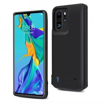 Husa pentru Huawei P30 Pro cu Baterie de 5000mAh - Techsuit Power Pro - Black 