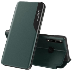 Husa pentru Huawei P40 Lite E / Y7p - Techsuit eFold Series - Dark Green 