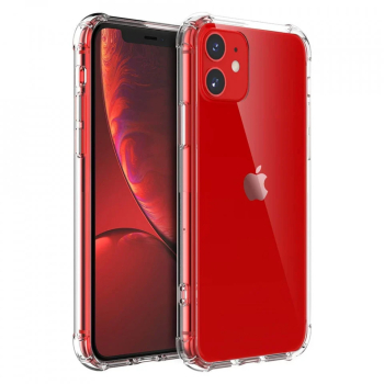 Husa pentru iPhone 11 - Techsuit Shockproof Clear Silicone - Clear 