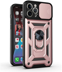 Husa pentru iPhone 12 Pro Max - Techsuit CamShield Series - Rose Gold 