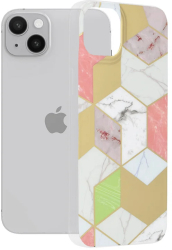 Husa pentru iPhone 14 Plus - Techsuit Marble Series - Purple Hex 
