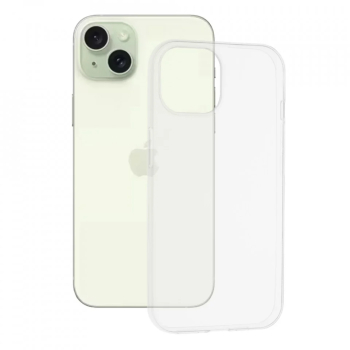 Husa pentru iPhone 15 Plus - Techsuit Clear Silicone - Transparent 
