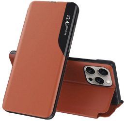 Husa pentru iPhone 15 Pro Max - Techsuit eFold Series - Orange 