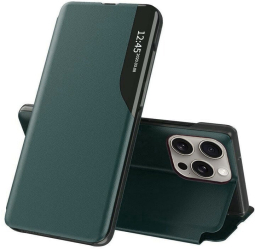 Husa pentru iPhone 15 Pro - Techsuit eFold Series - Dark Green