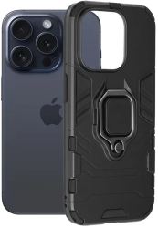 Husa pentru iPhone 15 Pro - Techsuit Silicone Shield - Black 
