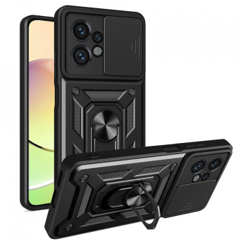 Husa pentru Motorola Edge 40 Pro - Techsuit CamShield Series - Black 