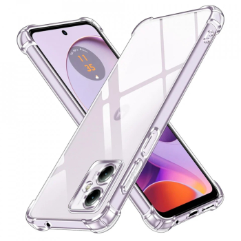Husa pentru Motorola Moto G14 - Techsuit Shockproof Clear Silicone - Clear 