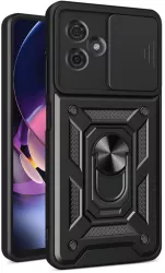 Husa pentru Motorola Moto G54 Power Edition / G64 - Techsuit CamShield Series - Black 