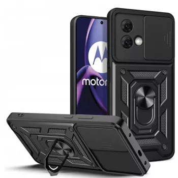 Husa pentru Motorola Moto G84 - Techsuit CamShield Series - Black 
