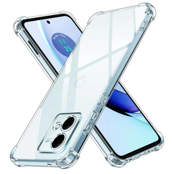 Husa pentru Motorola Moto G84 - Techsuit Shockproof Clear Silicone - Clear 