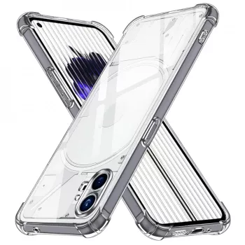 Husa pentru Nothing Phone 1 - Techsuit Shockproof Clear Silicone - Clear 