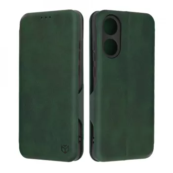 Husa pentru Oppo A78 4G Techsuit Safe Wallet Plus Green 