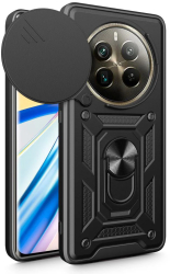 Husa pentru Realme 12 Pro / 12 Pro+ - Techsuit CamShield Series - Black 