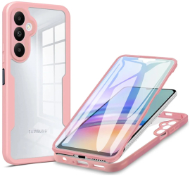 Husa pentru Samsung Galaxy A05s + Folie - Techsuit ColorVerse 360 Series - Pink 