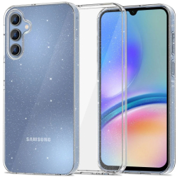 Husa pentru Samsung Galaxy A05s - Techsuit SparkleSkin Series - Clear 