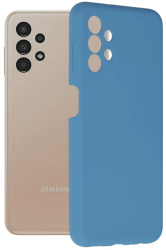 Husa pentru Samsung Galaxy A13 4G - Techsuit Soft Edge Silicone - Denim Blue 