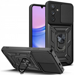 Husa pentru Samsung Galaxy A15 4G / A15 5G - Techsuit CamShield Series - Black 