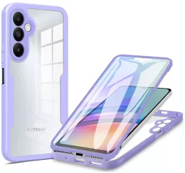 Husa pentru Samsung Galaxy A34 5G + Folie - Techsuit ColorVerse 360 Series - Purple 